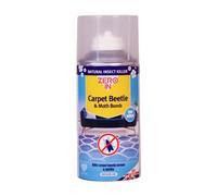 Zero In Carpet Beetle & Moth Bomb 150Ml - Total Release Insect Fogger For Carpet Beetles - Clothes Moths & Larvae