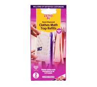 Zero In Demi-Diamond Clothes Moth Trap Refill Pads 2 pack