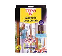 Zero In Magnetic Insect Curtain for Doors 99 x 210cm Washable, UV Resistant Protects Homes from Insects and Flies