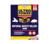 Zero In Ultra Power Natural Insect Killer Bomb 150ml, Twinpack Kills Flea and Flying Insects