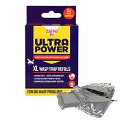 Zero In Ultra Power XL Wasp Trap Refill Sachet - 4g x 6 Attracts Wasps Outdoor Use, Poison-Free