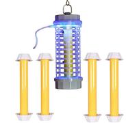 Zero In Uv Light Usb Insect Killer With 4 Refills Indoor Kitchen Insect Bug Fly Trap Set