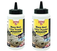 Zero in Wasp Nest Killer Powder Suitable for Home & Garden Use 300g × 2
