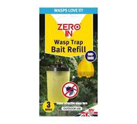Zero In Wasp Trap Bait Refill Sachets 3 Pack Non Toxic Attractant For And Trap With Food Grade Ingredient