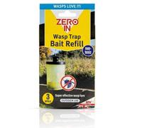 Zero In Wasp Trap Bait Refill Sachets 3 Pack Non Toxic Attractant For And Trap With Food Grade Ingredient