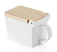 Zero Japan Bee House Saltbox White 473ml