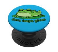 Zero Leaps Given - Frog PopSockets Adhesive PopGrip