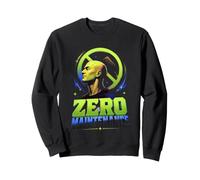 Zero Maintenance Bald Guy Funny Hairless Pride Sweatshirt