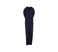 Zero + Maria Cornejo Miu V-neck front-slit maxi dress - Blue 6-12