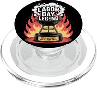 Zero Meetings 10 Meat ings Labor Day PopSockets PopGrip for MagSafe