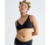 Sloggi Women's ZERO Microfibre 2.0 Soft Bra – Polyamide – Black – X-Small