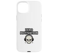 Zero Motivation Funny Relatable Mood Design Case for iPhone 15 Plus
