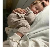 Zero pam 20 In Lifelike Reborn Baby Dolls Girl, Realistic Baby Dolls That Look Real, Sleeping Soft Full Body Vinyl Newborn Doll Rooted Hair In Cute Outfit for Kids 3+