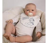 Zero pam 24 Inch 60 CM Real Life Reborn Doll Boys with Soft Cloth Body, Life like Reborn Toddler Doll Realistic Baby Dolls That Look Real Life Soft Body Poseable Weighted Baby Doll for Ages 3+