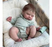 Zero pam Full Body Silicone Baby Doll-50cm Reborn Baby Dolls, Anatomically Correct Girl, Realistic Babys Doll, 3D Skin Real Life Babys Dolls, Lifelike Babies, Reborn Babies for Girls with Accessories
