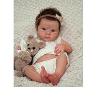 Zero pam Full Silicone Reborn Baby Dolls-45CM Realistic Baby Doll, Anatomically Correct Girl, Real Life Reborn Dolls, Lifelike Babys Doll For Girls