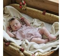 Zero pam Lifelike Reborn Baby Dolls Silicone Full Body 50CM Anatomically Correct Girl Rooted Hair Reborn Toddler Dolls Poseable Newborn Babe Doll Realistic Baby Doll with Accessories for Girls