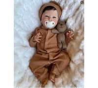 Zero pam Realistic Reborn Baby Dolls Girl 18 Inch Lifelike Anatomically Correct Baby Dolls Silicone Full Body Real Life Newborn Toddler Babies Doll With Rooted Hair