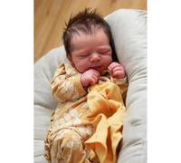 Zero pam Realistic Reborn Toddler Baby Dolls,18 Inch Life Like Silicone Full Body Newborn Real Life Baby Dolls That Look Real, Sleeping Anatomically Correct Reborn Babies Boy