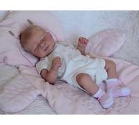 Zero pam Reborn Baby Dolls-18 In Realistic Baby Dolls, Sleeping Life Like Babe Dolls That Look Real, Rooted Hair Newborn Babe Doll for Girls, Soft Cloth Body Reborn Babies with Accessories