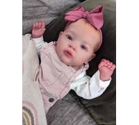 Zero pam Reborn Baby Dolls 21 Inch Realistic Baby Doll Reborn Toddler Dolls Poseable Like Real Babies Soft Cloth Body With Accessories For Girls Boys Toys