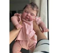 Zero pam Reborn Baby Dolls 50CM Realistic Baby Doll, 3D Skin With Veins, Silicone Baby Doll, Soft Cloth Body Reborn Babies, Lifelike Reborn Dolls For Girls