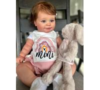 Zero pam Reborn Baby Dolls-50CM Realistic Baby Doll Chubby Baby Girl Silicone Baby Doll Looks Like A Real Baby Lifelike Baby Dolls For Girls