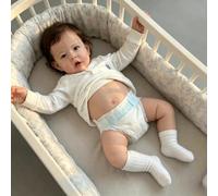 Zero pam Reborn Baby Dolls Full Body Boy, 50CM Realistic Baby Dolls Boy | Lifelike Newborn Babys Doll with Blue Eyes, Real Life Babys Doll with Poseable Vinyl Body, Boy For Kids 3+ Present
