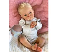 Zero pam Reborn Baby Dolls, Full Silicone Baby Doll, 45CM Realistic Baby Doll, Anatomically Correct Baby Boy, Reborn Baby Dolls Silicone Full Body,Lifelike Baby Dolls For Girls