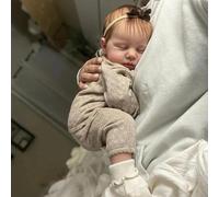 Zero pam Reborn Baby Dolls Girl, 50 CM Realistic Baby Doll with Hair