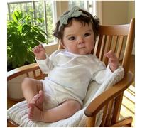 Zero pam Reborn Baby Dolls Girls Betti 18 Inch Realistic Silicone Baby Doll Girl Real Looking Reborn Babies Washable Real Life Size Babies Doll For Girls Toys