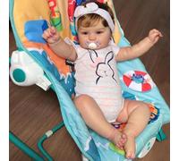 Zero pam Reborn Baby Dolls Lifelike Beautiful Girls 50 CM Realistic Baby Dolls Silicone Full Body Soft Newborn Baby Doll That Look Real Life Silicone Reborn Girl Doll For Kids Agae 3+