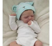 Zero pam Reborn Baby Dolls Realistic Babies Girl 18 Inch Soft Silicone Babies Real Looking Newborn Baby Doll That Look Real Anatomically Correct Dolls For Girls Toys