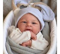 Zero pam Reborn Baby Dolls Realistic Baby Doll That Look Real 17 In/42CM Preemie Babies LifeLike Baby Dolls Soft Body Life Size Reborn Doll For Girls