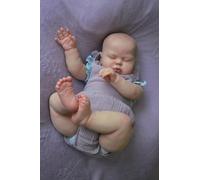 Zero pam Reborn Baby Dolls Realistic Girl 24 Inch Sleeping Silicone Baby Doll Cloth Body Real Looking Life Like Reborn Toddler Doll Reborn Dolls For Girls Boys Toys