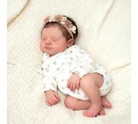 Zero pam Reborn Baby Dolls Silicone Baby Doll 19inch Realistic Babys Girl Reborn Babys Dolls Soft Cloth Body Bebes De Silicona Reales Life Like Muñeca Real Life Babies That Look Real Anatomically