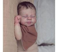 Zero pam Reborn Baby Dolls Silicone Full Body-19 In Anatomically Correct Girl, Reborn Toddler Dolls with Accessories, Realistic Baby Doll Girl for Girls, Rooted Hair Lifelike Babe Doll