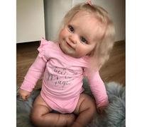 Zero pam Reborn Baby Dolls Silicone Full Body-20 Inch Silicone Baby Dolls Full Body Girls,Realistic Babies Doll, Anatomically Correct Babys Realistic Babe Doll Reborns Babys Newborn for Kids 3+