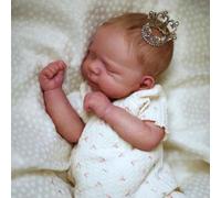 Zero pam Reborn Baby Dolls Silicone Full Body Boy, 19 In Realistic Baby Doll with Accessories, Anatomically Correct Boy, Hand-painted Hair Newborn Babe Doll, Poseable Reborn Dolls for Girls