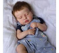 Zero pam Reborn Baby Dolls Silicone Full Body Boy-20 In Realistic Baby Doll, Anatomically Correct Boy, Silicone Babies Doll with Rooted Hair, Real Life Babies Dolls with Accessories for Girls