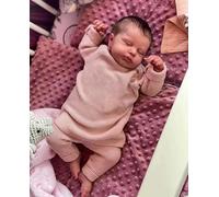 Zero pam Reborn Baby Dolls Silicone Full Body Girl-20 In Anatomically Correct Girl, Sleeping Reborn Toddler Dolls with Accessories, Realistic Baby Doll for Girls, Rooted Hair Lifelike Babe Doll