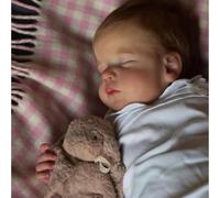 Zero pam Reborn Baby Dolls Silicone Full Body Girls 20 Inch Realistic Silicone Baby Doll Girl, Anatomically Correct Real Looking Newborn Dolls For Girls Toys