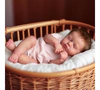 Zero pam Reborn Dolls Girl That Look Real, Life Like Newborn Baby Doll 50 CM Lifelike Baby Doll Soft Cloth Body Realistic Reborn Dolls Soft Silicone Infant Babies For Kids Ages 3+