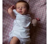 Zero pam Silicone Reborn Baby Dolls Boy,20 Inch Realistic Newborn Baby Dolls That Look Real, Real Life Anatomically Correct Reborn Soft Body Babies Doll With Rooted Hair