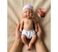 Zero pam Squishy Silicone Reborn Baby Dolls-12‘’ Reborn Dolls Silicone Full Body, Anatomically Correct Girl, Resilient Silicon Realistic Babys Doll, Lifelike Babys Doll For Girls