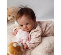 Zero pam vinyl Reborn Baby Dolls Realistic Baby Doll, 19 Inch Real Life Babys Doll, Realistic vinyl Babys Reborn Dolls for Girls Age 3+, Soft Cloth Body with Accessories, 3D Skin, Posable Limb