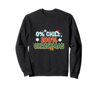 Zero Percent Chill 100% Christmas Funny Holiday Design Sweatshirt