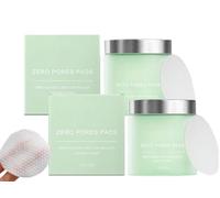 Zero Pore Pads, Deep Cleansing & Pore Minimizing, Dual-Textured Facial Toner Pads for Exfoliation, Korean Beauty Pore Pads, Gentle Exfoliation for Smooth (2PCS, one size)