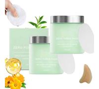Zero Pore Pads - Deep Cleansing & Pore Minimizing, Korean Beauty Pore Pads, Dual-Textured Exfoliating Facial Pad to Smooths Skin Texture, Dual-Textured Facial Toner Pads (2pcs, One Size)