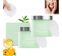 Zero Pore Pads,Dual-Textured Exfoliating Facial Pad,Dual-Textured Facial Toner Pads for Exfoliation and Minimizing Pores,Korean Beauty Pore Pads,Smooths Skin Texture & Brightens Skin (2 Pcs, Pads)